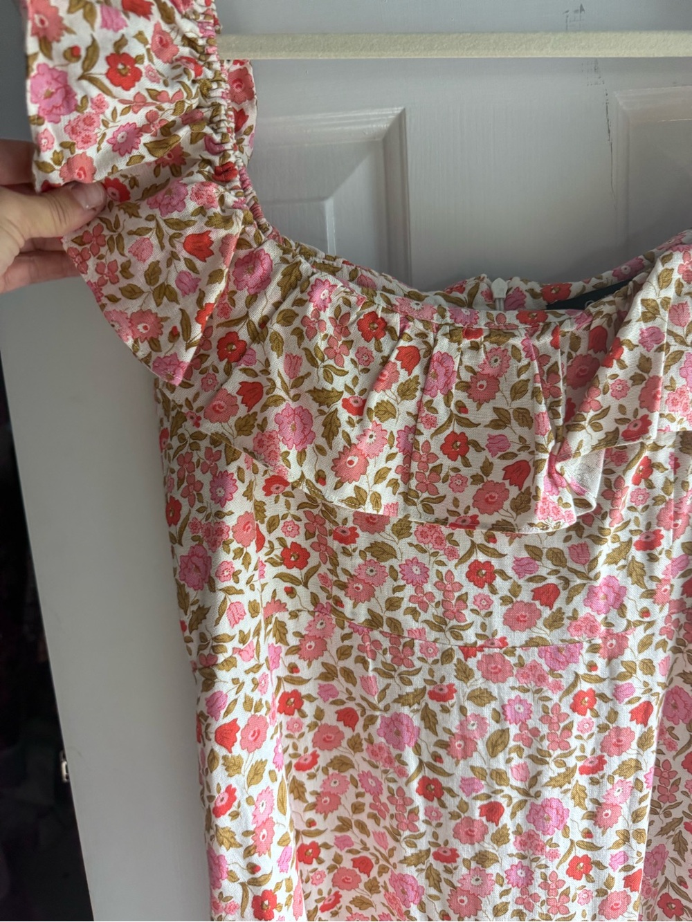 OPT - Floral Ruffle Dress - Picture 2 of 5